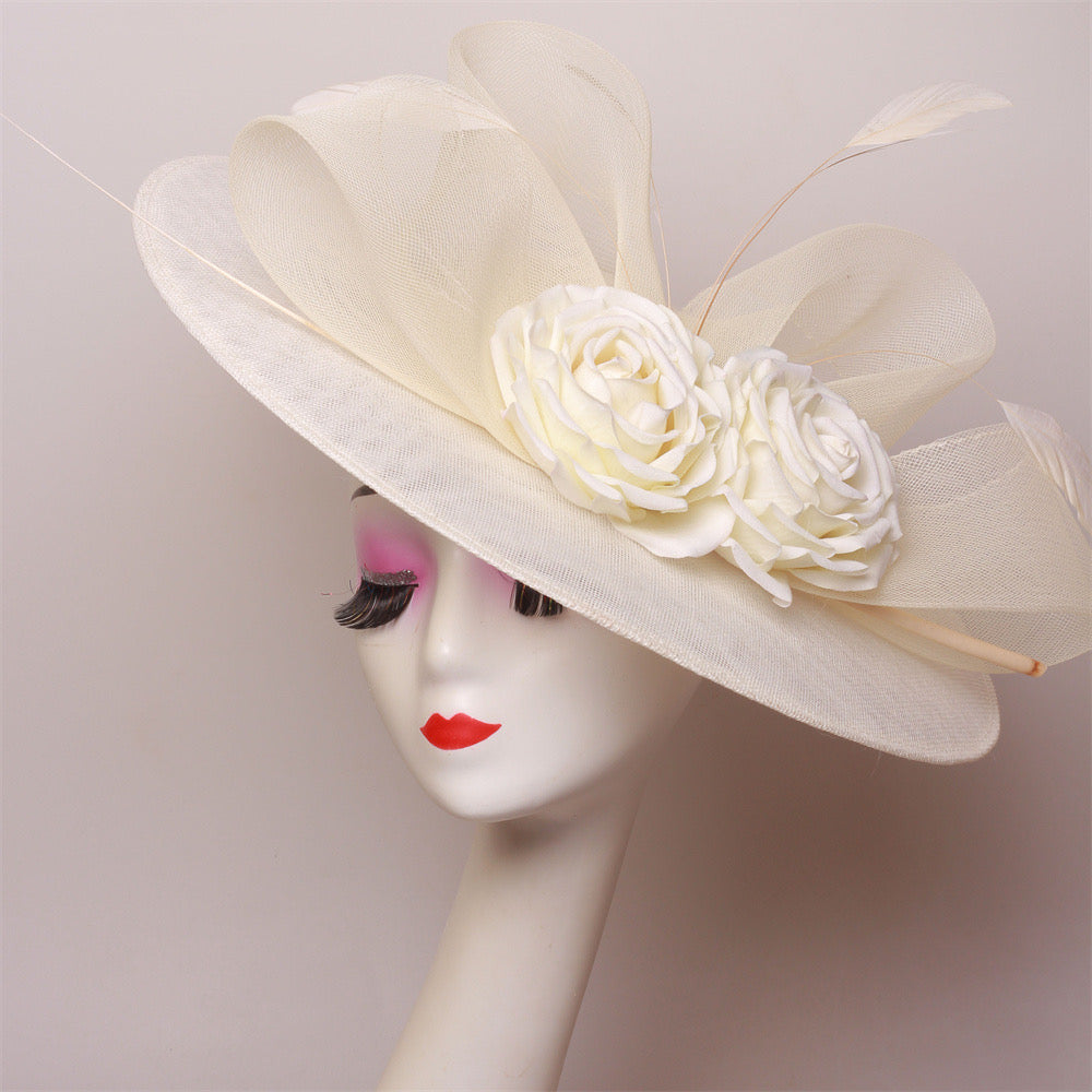 The Lady Windsor – Elegant Floral Fascinator