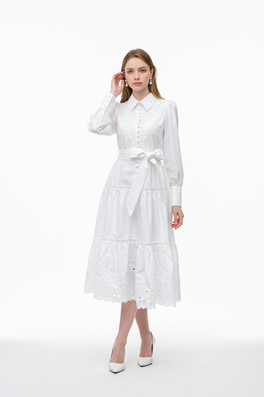 Sophie Embroidered Dress
